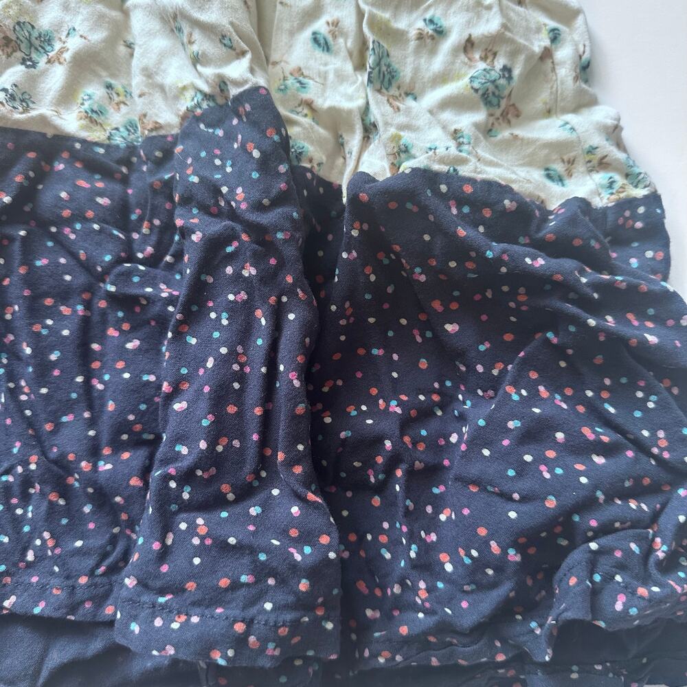 Tucker + Tate Girls Tiered Mixed Print Dress - Size Small - Picture 2 of 4